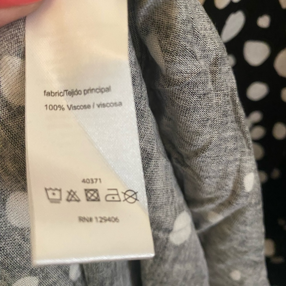 Venus - NWOT- black and white polka dot Maxi dress. Brand new- never worn- 1X - Picture 2 of 4